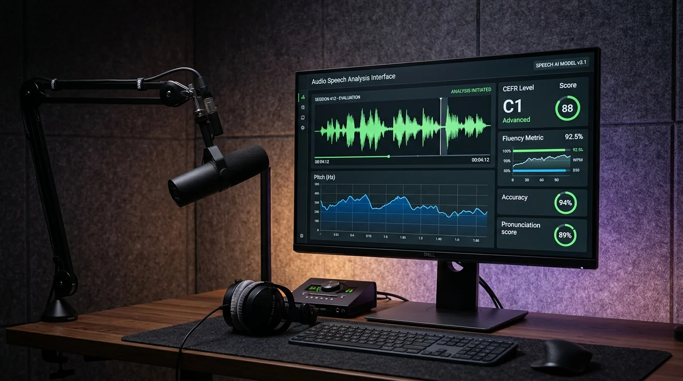 TalkBetter acoustic speech radar and edge network architecture