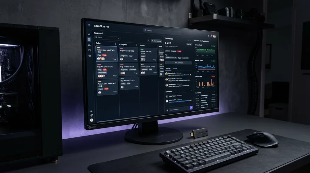 WorkHub visual surface (studio)